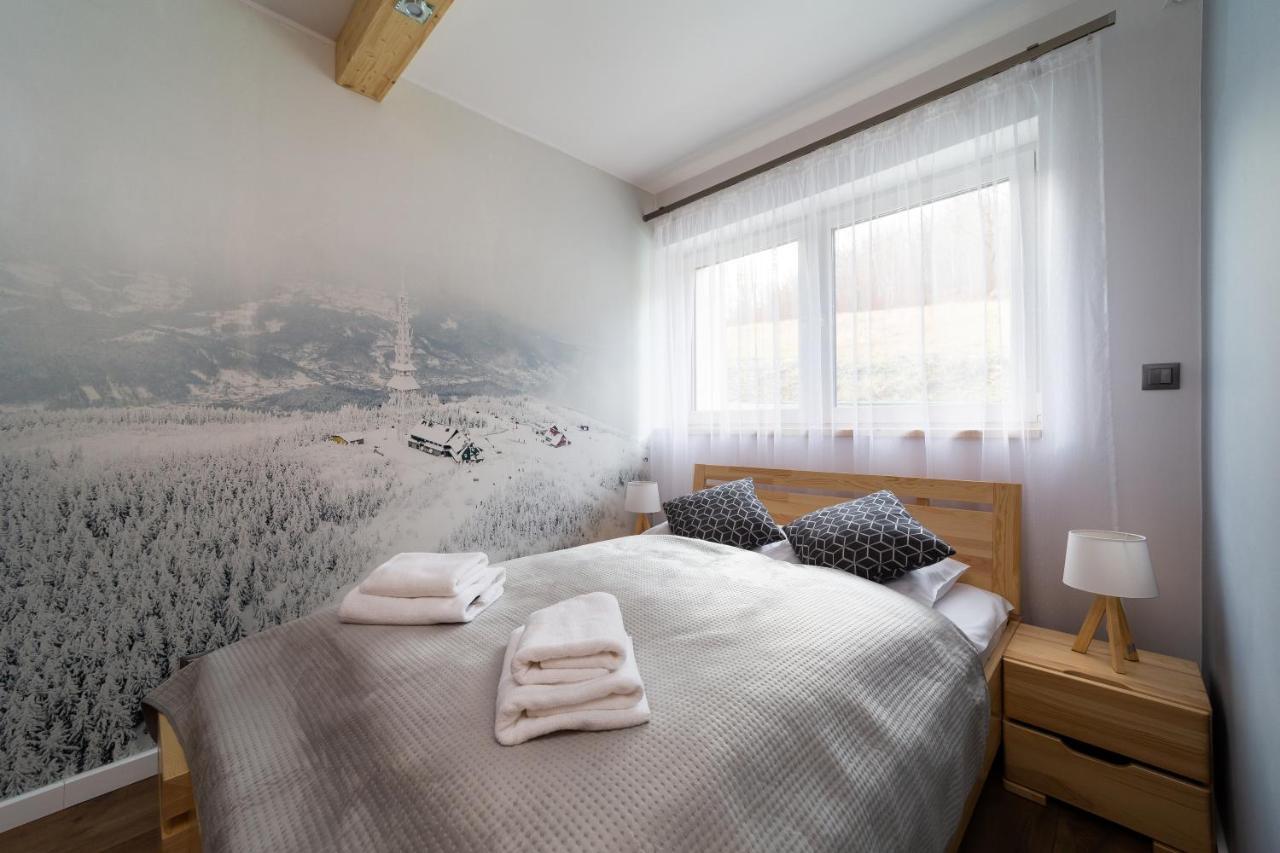 Apartament Z Garazem "Widok Na Skrzyczne" - Sloneczna Gora ชเจอร์ค ภายนอก รูปภาพ
